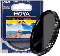 Hoya циркулярный поляризационный фильтр Slim 37мм цена и информация | Фильтры для объективов | pigu.lt