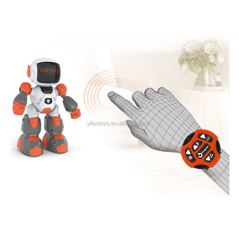 Interaktyvus robotas valdomas apyranke kaina ir informacija | Žaislai berniukams | pigu.lt