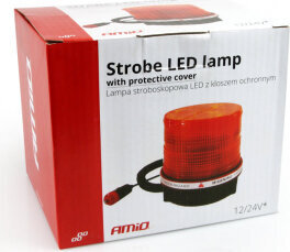 Lempa Amio LED stroboscopic lamp 12V цена и информация | Фонарики, прожекторы | pigu.lt