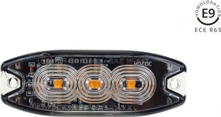 Įspėjamasis LED žibintas Amio IP67 kaina ir informacija | Žibintai ir prožektoriai | pigu.lt