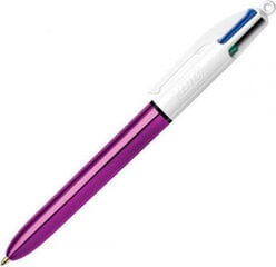 Ручка Bic Shine Silver, 12 шт. цена и информация | Письменные принадлежности | pigu.lt