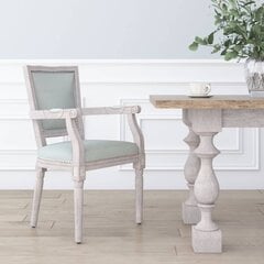 Valgomojo kėdė, šviesiai pilka kaina ir informacija | Virtuvės ir valgomojo kėdės | pigu.lt
