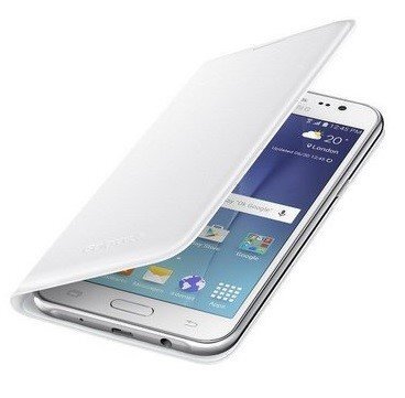 Samsung Flip Wallet Ef-wj500 kaina ir informacija | Telefono dėklai | pigu.lt