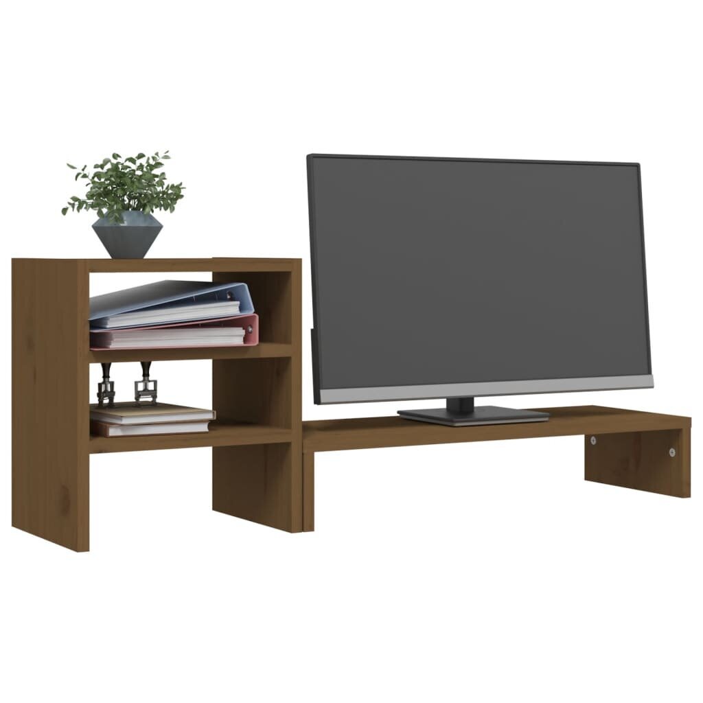 Monitoriaus stovas 81x20x30 cm kaina ir informacija | Monitorių laikikliai | pigu.lt