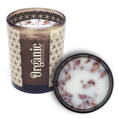 Kvapioji žvakė Geranium, Organic Goodness цена и информация | Подсвечники, свечи | pigu.lt