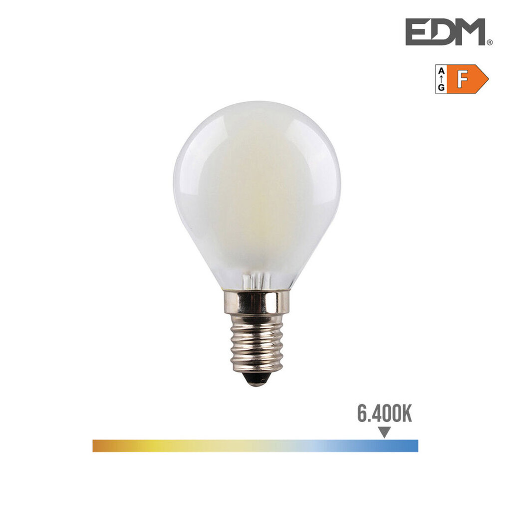 LED lemputė EDM E14 4,5 W kaina ir informacija | Elektros lemputės | pigu.lt