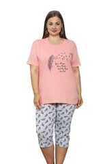 Moteriška pižama su bridžais CHR-Y2285 kaina ir informacija | Naktiniai, pižamos moterims | pigu.lt