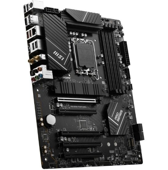 MSI PRO B760-P WIFI DDR4, ATX, LGA1700 kaina ir informacija | Pagrindinės plokštės | pigu.lt