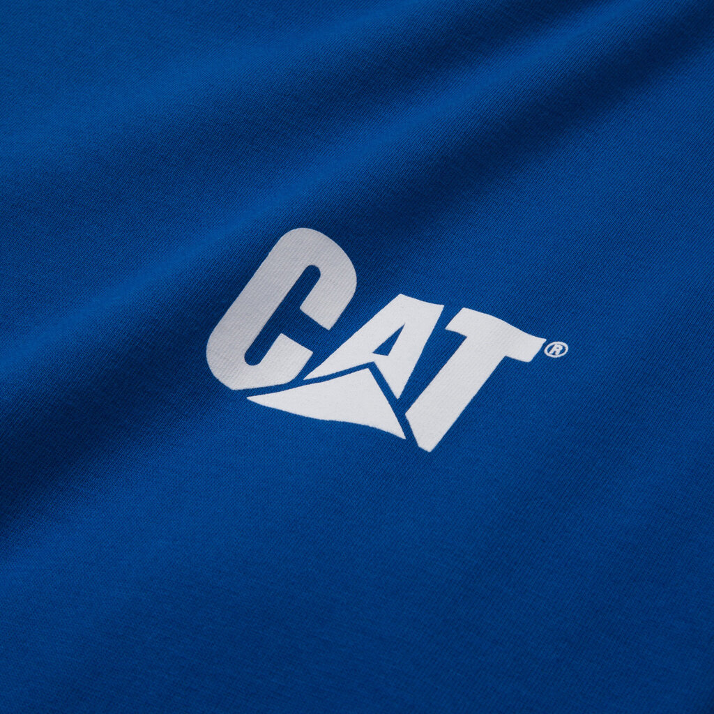 Marškinėliai vyrams Cat 1510034, mėlyni kaina ir informacija | Vyriški marškinėliai | pigu.lt
