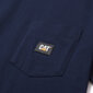 Marškinėliai vyrams Cat 1010015, mėlyni цена и информация | Vyriški marškiniai | pigu.lt