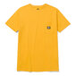 Marškinėliai vyrams Cat 1010015, geltoni цена и информация | Vyriški marškinėliai | pigu.lt
