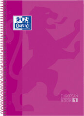 Записная книжка Oxford European Book, фуксия, A4, 5 шт. цена и информация | Тетради и бумажные товары | pigu.lt
