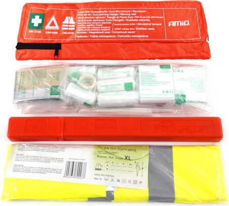 Pirmosios pagalbos rinkinys Pk-Mot Combi Plus Set цена и информация | Vaistinėlės ir saugos reikmenys | pigu.lt