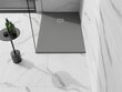 Stačiakampis dušo padėklas Mexen Stone+ su sifonu, Grey, 140x70,80,90,100 cm kaina ir informacija | Dušo padėklai | pigu.lt