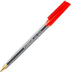 Rašiklis Staedtler Stick 430 Red, 50 vnt. kaina ir informacija | Rašymo priemonės | pigu.lt
