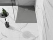 Stačiakampis dušo padėklas Mexen Stone+ su sifonu, Grey, 120x70,80,90,100 cm kaina ir informacija | Dušo padėklai | pigu.lt