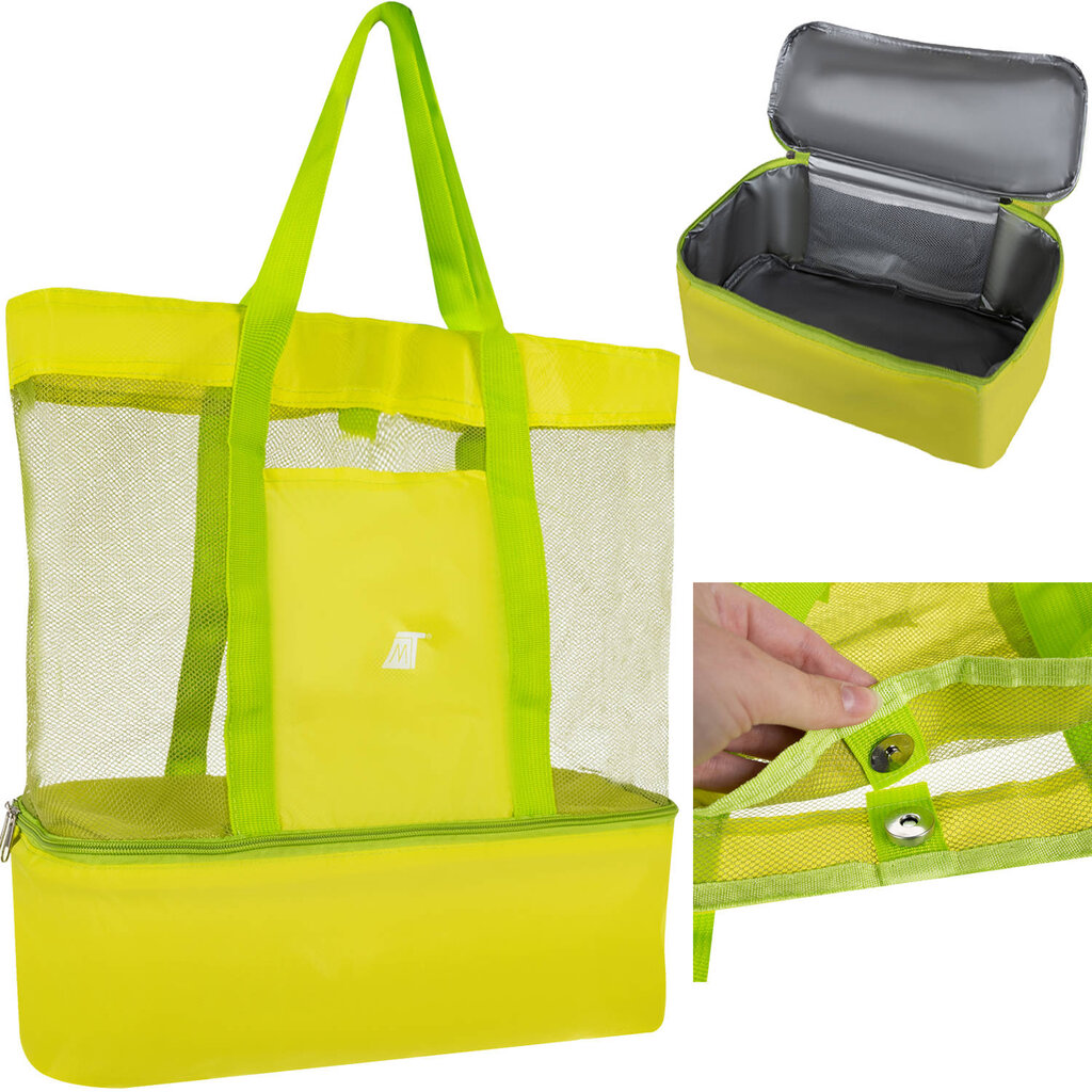 Paplūdimio/pikniko krepšys su termo dėžute цена и информация | Termosai, termorankinės | pigu.lt