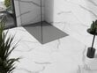 Stačiakampis dušo padėklas Mexen Stone+ su sifonu, Grey, 100x70,80,90 cm kaina ir informacija | Dušo padėklai | pigu.lt