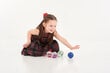 Sensorinis vaivorykštės blizgučių kamuoliukų rinkinys, 7 vnt kaina ir informacija | Lavinamieji žaislai | pigu.lt