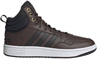 Мужские кроссовки Adidas Hoops 3.0 Mid Wtr Brown GZ6680 GZ6680/11 цена и информация | Кроссовки для мужчин | pigu.lt