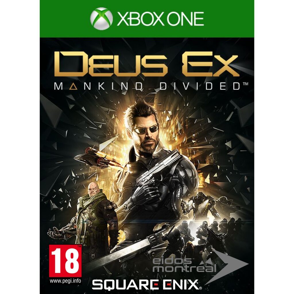 Deus Ex: Mankind Divided Xbox One kaina ir informacija | Kompiuteriniai žaidimai | pigu.lt