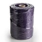 Makrame virvė pynimui 3mm 200m ilgio 3 gijų sukta medvilninė virvutė tamsiai violetinė kaina ir informacija | Nėrimo priemonės | pigu.lt