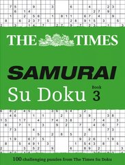 Times Samurai Su Doku 3: 100 Challenging Puzzles from the Times kaina ir informacija | Knygos apie sveiką gyvenseną ir mitybą | pigu.lt
