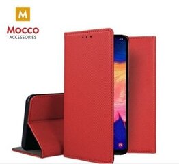 Mocco Smart Magnet Book skirtas Samsung Galaxy A14 5G, raudona kaina ir informacija | Telefono dėklai | pigu.lt