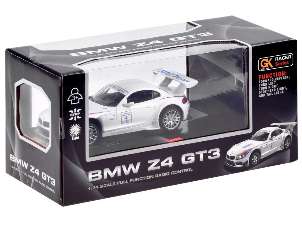 RC automobilis BMW Z4, baltas kaina ir informacija | Žaislai berniukams | pigu.lt