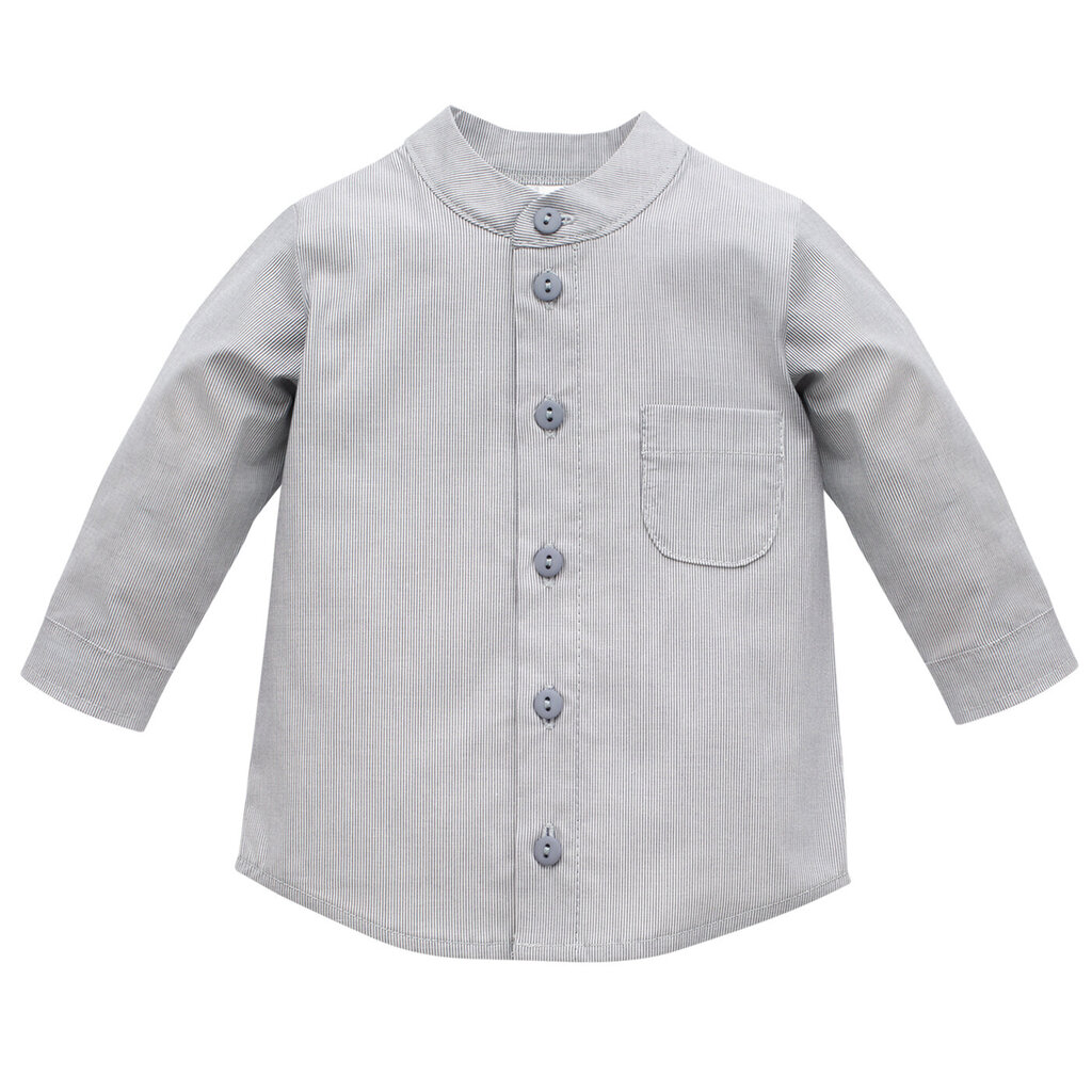Marškinėliai kūdikiams Pinokio CHARLIE 1-02-2205-12-1122, pilki kaina ir informacija | Marškinėliai kūdikiams | pigu.lt