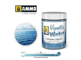 Акриловая вода Ammo, Pacific water, 100 мл, 2241 цена и информация | Принадлежности для рисования, лепки | pigu.lt