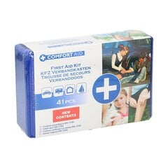 Аптечка первой помощи Comfort Aid 41 Предметы (25 x 17 x 7,5 cm) цена и информация | Первая помощь | pigu.lt