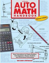 Auto Math Handbook: Easy Calculations for Engine Builders, Auto Engineers, Racers, Students and Performance Enthusiasts kaina ir informacija | Lavinamosios knygos | pigu.lt