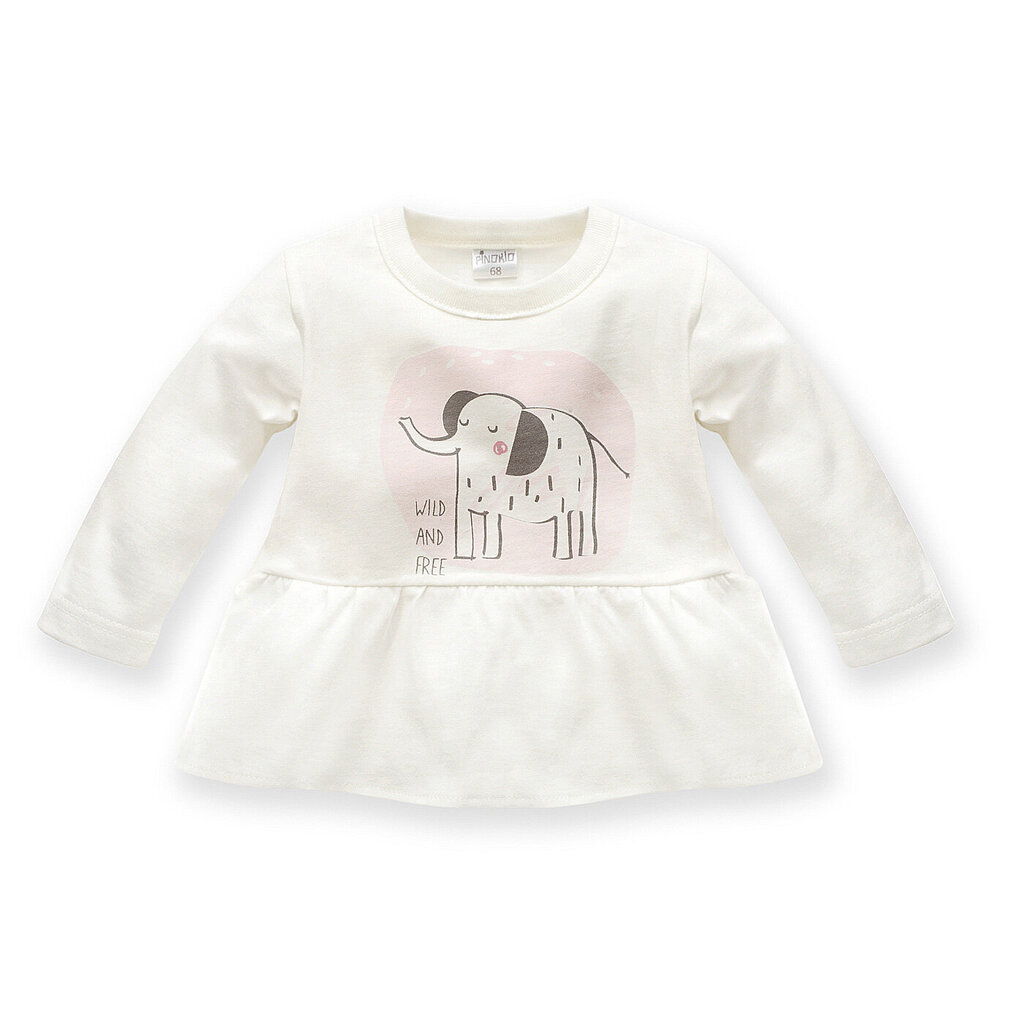 Marškinėliai kūdikiams Pinokio WA 62 EC 1-02-01-330000-086EC, balta kaina ir informacija | Marškinėliai kūdikiams | pigu.lt
