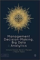 Management Decision-Making, Big Data and Analytics kaina ir informacija | Ekonomikos knygos | pigu.lt