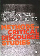 Methods of Critical Discourse Studies 3rd Revised edition цена и информация | Книги по социальным наукам | pigu.lt