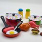 Žaislinis virtuvės indų ir maisto rinkinys Woopie, 22 el. kaina ir informacija | Žaislai mergaitėms | pigu.lt