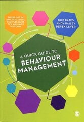 Quick Guide to Behaviour Management kaina ir informacija | Socialinių mokslų knygos | pigu.lt