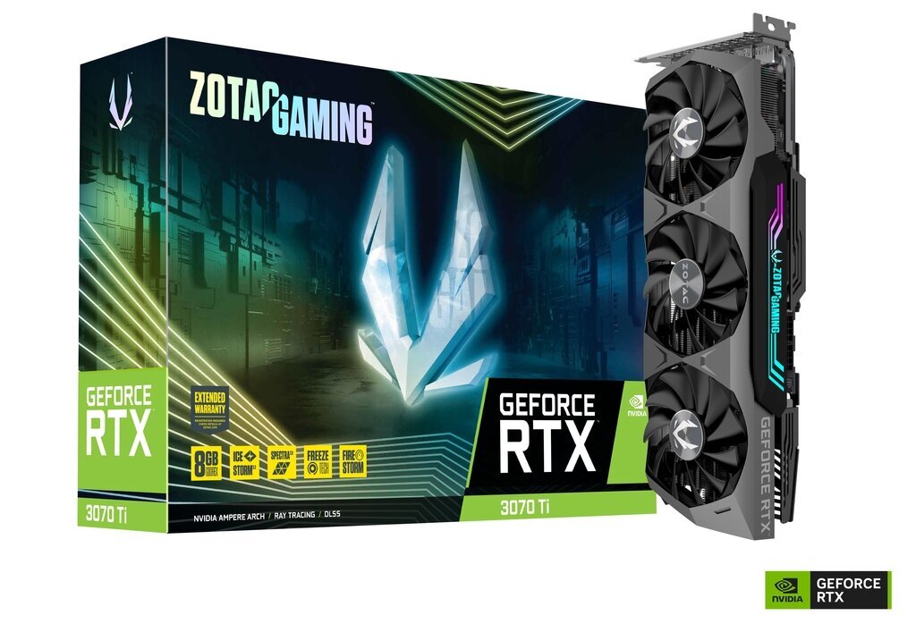 Zotac GeForce RTX 3070 цена и информация | Vaizdo plokštės (GPU) | pigu.lt