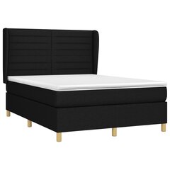 Кровать 140х200 см, черная цена и информация | Кровати | pigu.lt