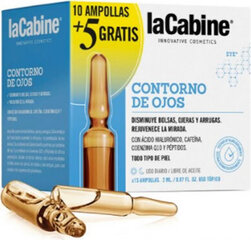 Paakių ampulės La Cabine Eye Contour Ampoules, 15x2ml kaina ir informacija | Paakių kremai, serumai | pigu.lt