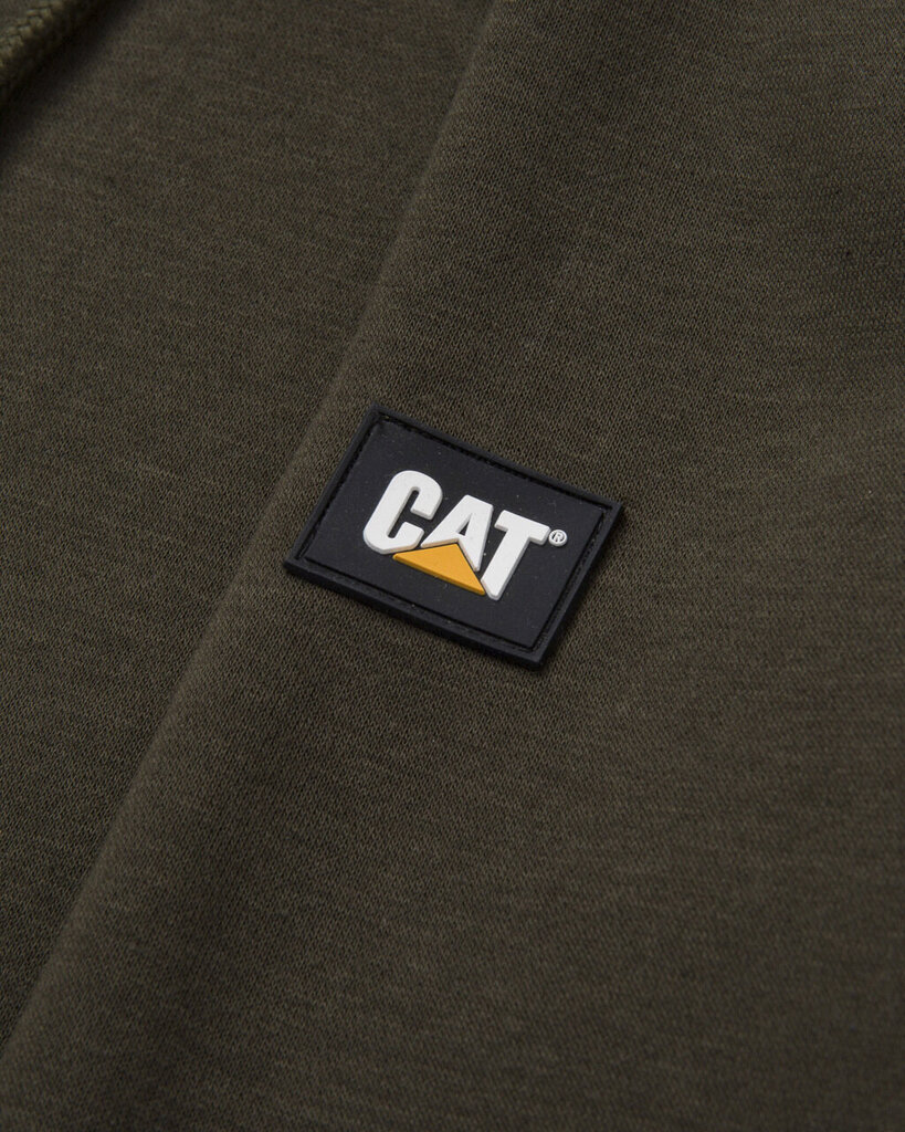 Megztinis vyrams su gobtuvu Cat 1910158, žalias kaina ir informacija | Darbo rūbai | pigu.lt