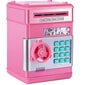 Vaikiška taupyklė - seifas, rožinė цена и информация | Originalios taupyklės | pigu.lt