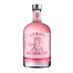 Nealkoholinis rožinis džinas Lyre's Pink London 700 ml цена и информация | Безалкогольные напитки | pigu.lt