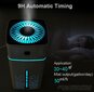 Ultragarsinis oro drėkintuvas Mute 7 Color Night Light 1000ML kaina ir informacija | Oro drėkintuvai | pigu.lt