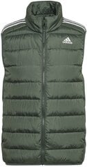 Мужская жилетка Adidas Ess Down Vest Green HK4650 HK4650/XL цена и информация | Мужские жилетки | pigu.lt