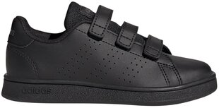 Детские кеды Adidas Advantage Cf C Black GW6490 GW6490/12K цена и информация | Детская спортивная обувь | pigu.lt