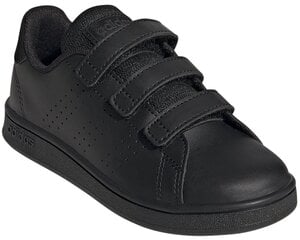 Детские кеды Adidas Advantage Cf C Black GW6490 GW6490/12K цена и информация | Детская спортивная обувь | pigu.lt