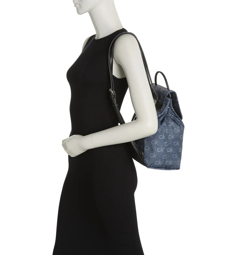 Kuprinė moterims Calvin Klein, mėlyna kaina ir informacija | Moteriškos rankinės | pigu.lt