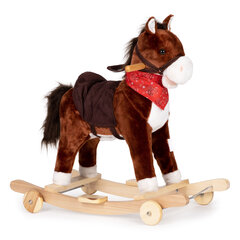 Supamasis arkliukas su ratukais Ecotoys kaina ir informacija | Žaislai kūdikiams | pigu.lt